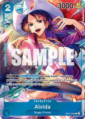 Alvida OP01- 064 C (Box Topper Foil)