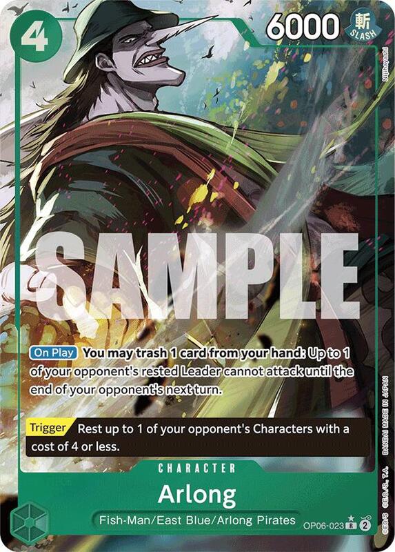 Arlong (OP06-23) (Full Art) PRB01