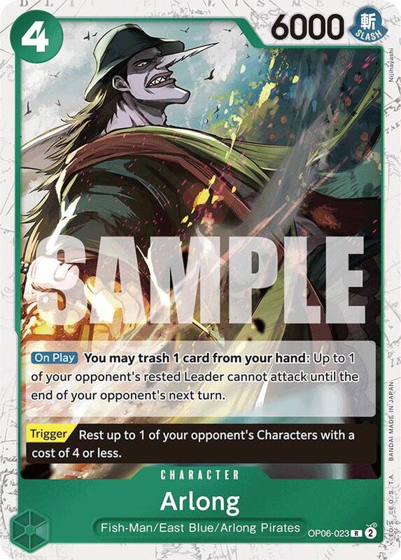 Arlong (OP06-23) (Jolly Roger Foil) PRB01