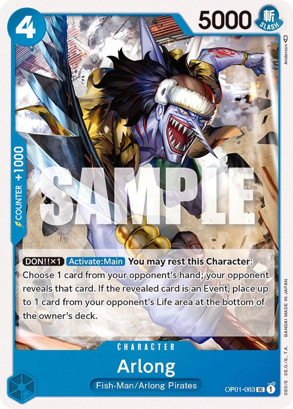 Arlong OP01 - 063 UC