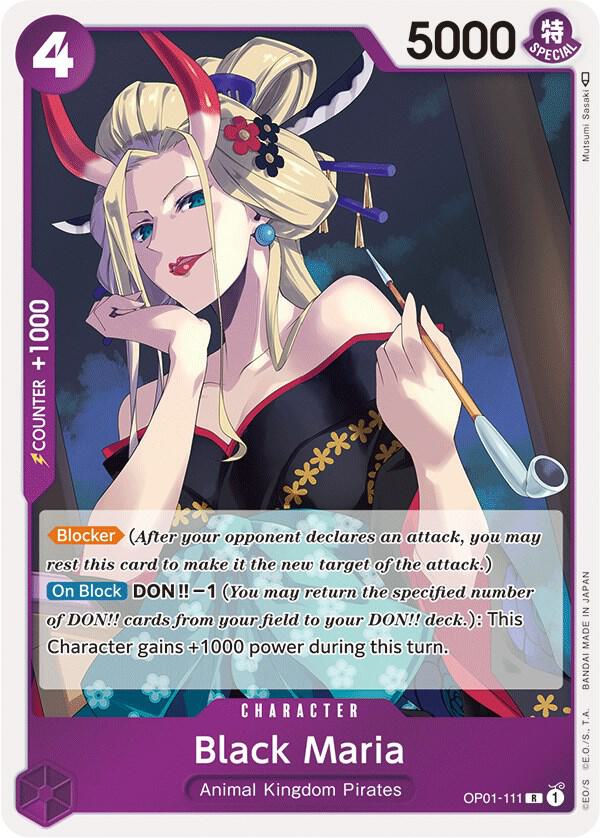 Black Maria OP01 - 111 R