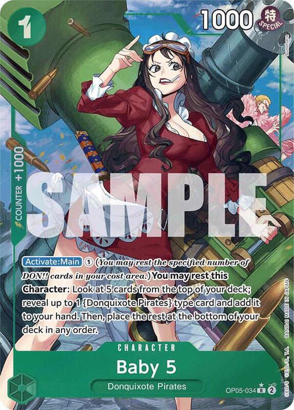 Baby 5 (OP05-034) (Alternate Art) PRB01