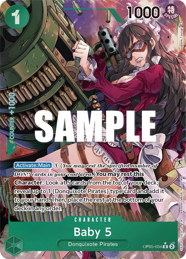 Baby 5 OP05-034 R (Parallel)