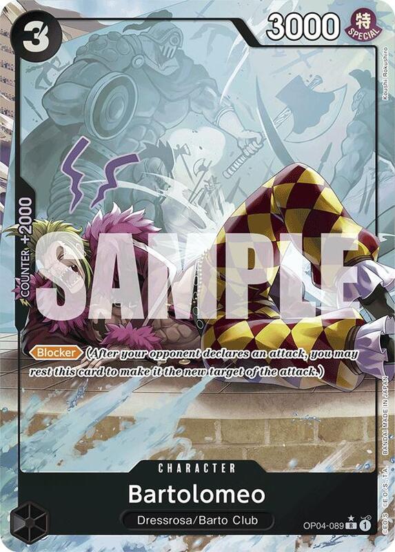 Bartolomeo (OP04-089) (Full Art) PRB01