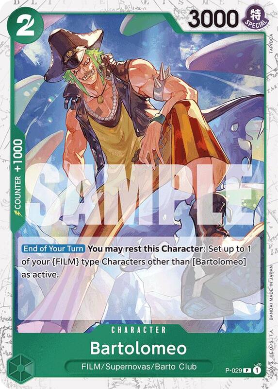 Bartolomeo (P-029) (Jolly Roger Foil) PRB01