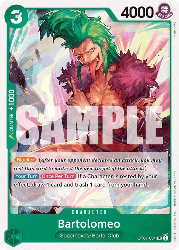 Bartolomeo OP07-031 UC