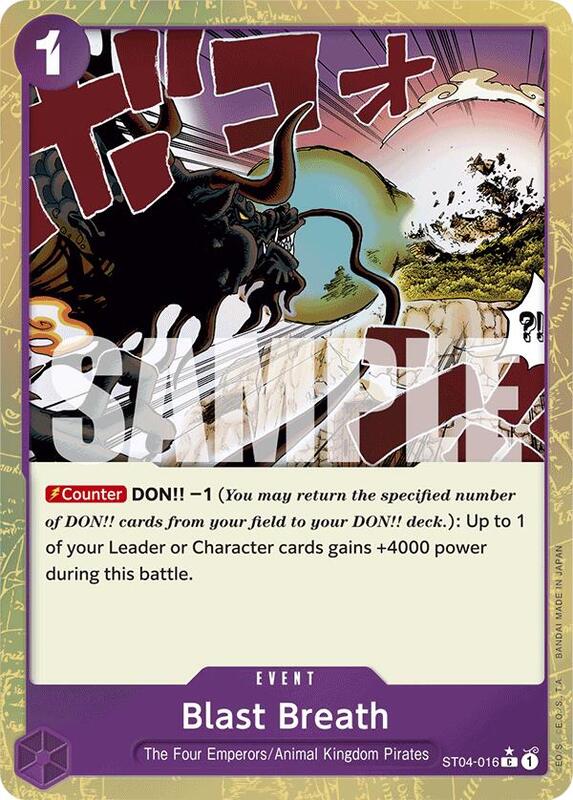 Blast Breath (ST04-016) (Textured Foil) PRB01