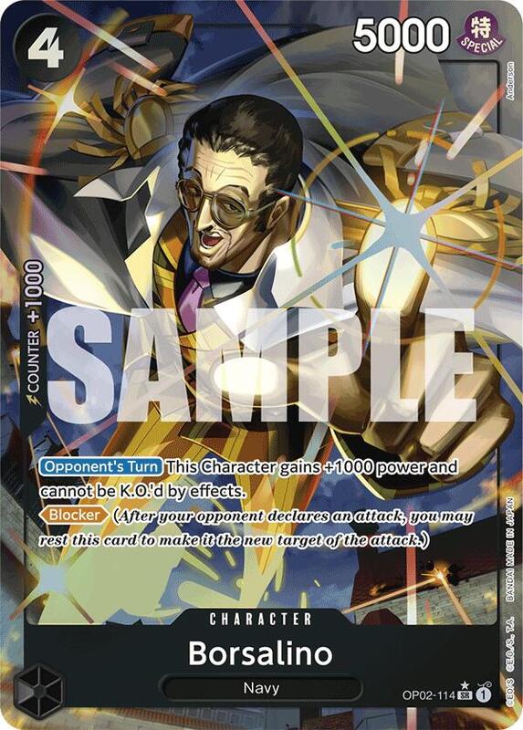 Borsalino (OP02-114) (Alternate Art) PRB01