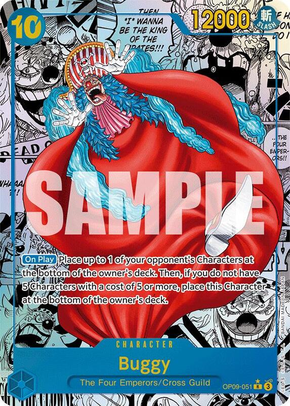 Buggy OP09-051 R (Parallel Manga)