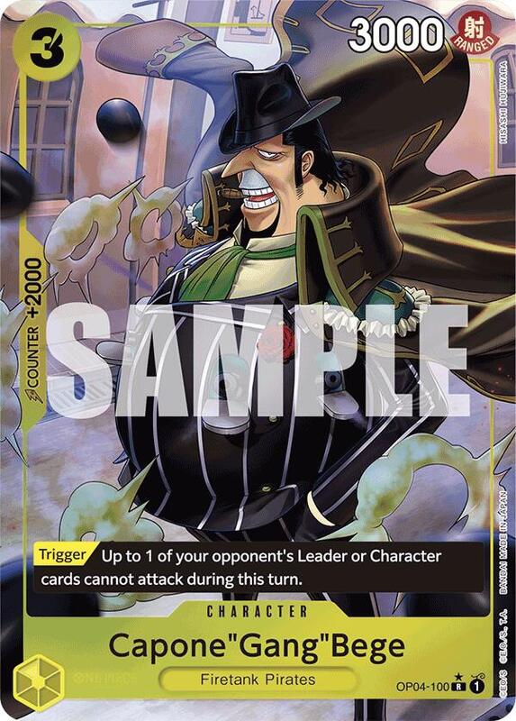 Capone Gang Bege (OP04-100) (Full Art) PRB01