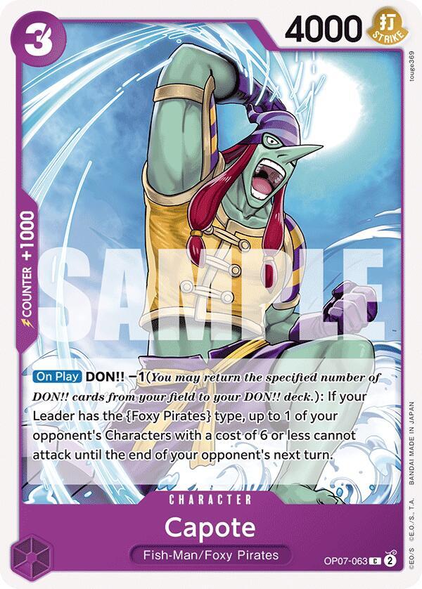Capote OP07-063 C