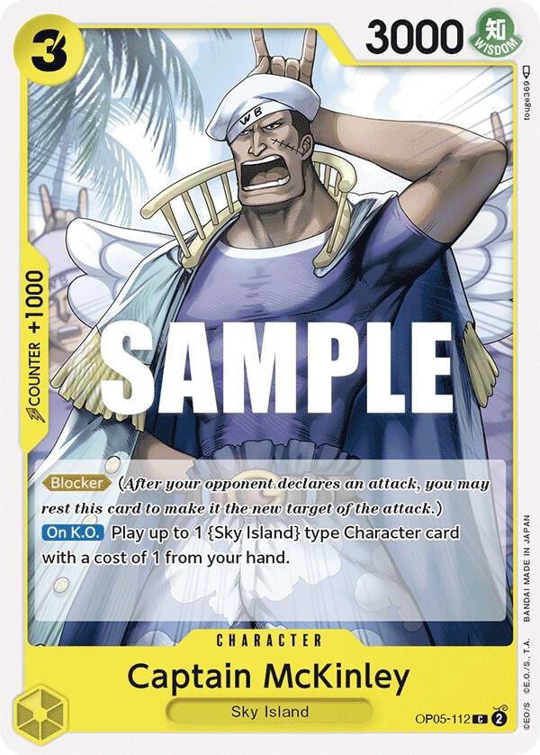 Captain McKinley OP05-112 C