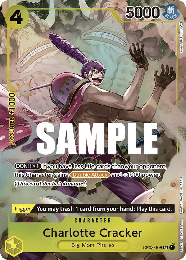Charlotte Cracker OP03-108 SR (Parallel)