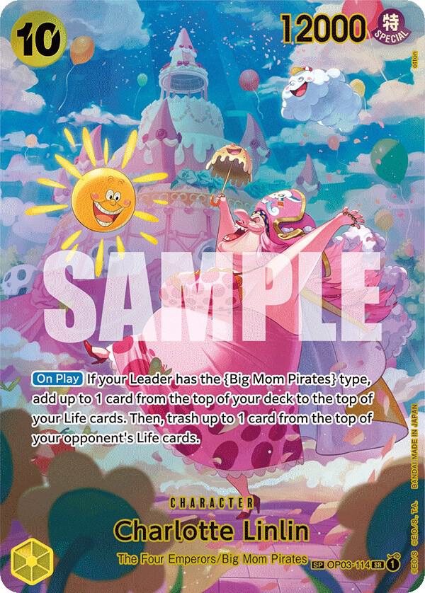 Charlotte Linlin OP06-OP03-114 SR (SP) (Alt. Art)