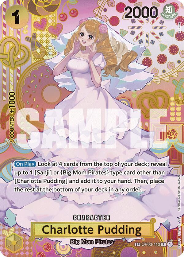 Charlotte Pudding OP08-OP03-112 R (Alt. Art) (SP)