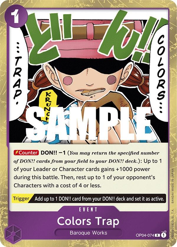 Colors Trap OP04-074 R
