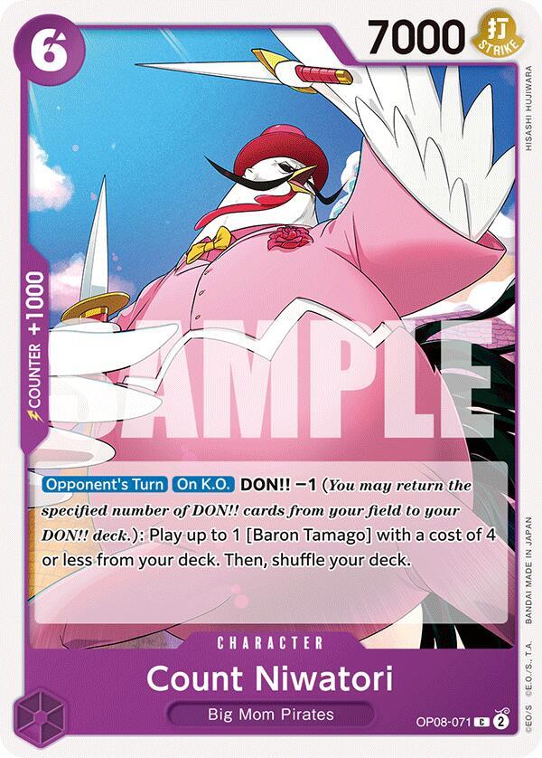 Count Niwatori OP08-071 C