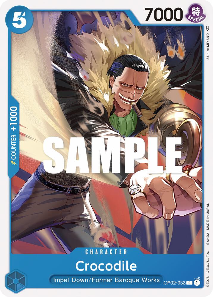 Crocodile OP02-053 C