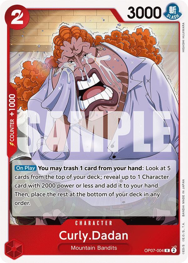Curly Dadan OP07-004 R