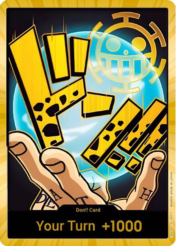 DON!! Card (Trafalgar Law) (Gold) PRB01