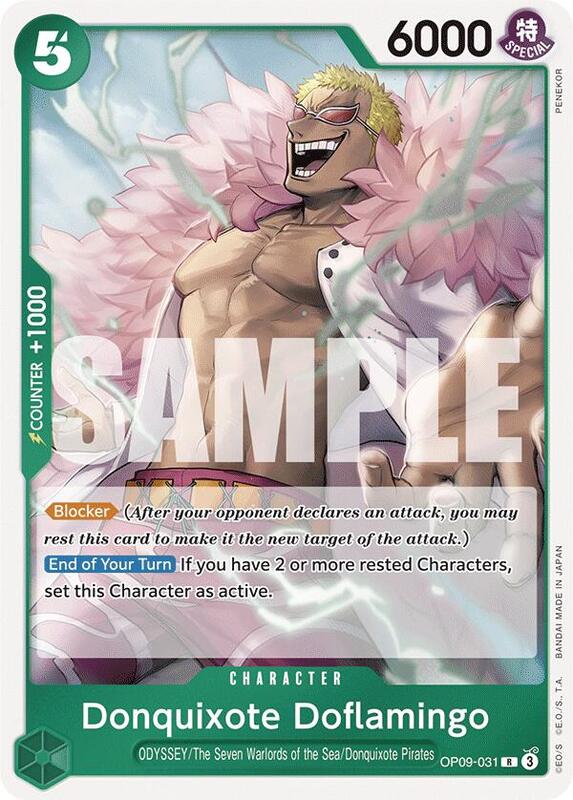Donquixote Doflamingo OP09-031 R