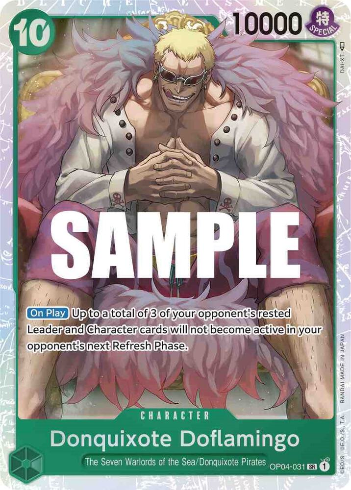 Donquixote Doflamingo OP04-031 SR