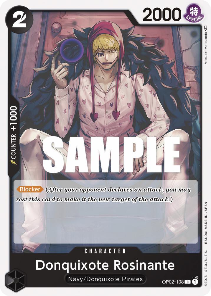 Donquixote Rosinante OP02-108 C