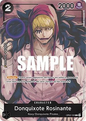 Donquixote Rosinante OP02-108 C (Box Topper Foil)