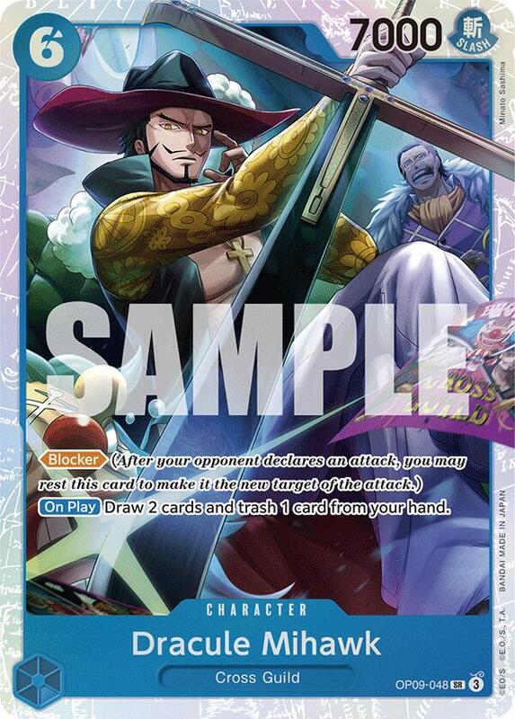 Dracule Mihawk OP09-048 SR