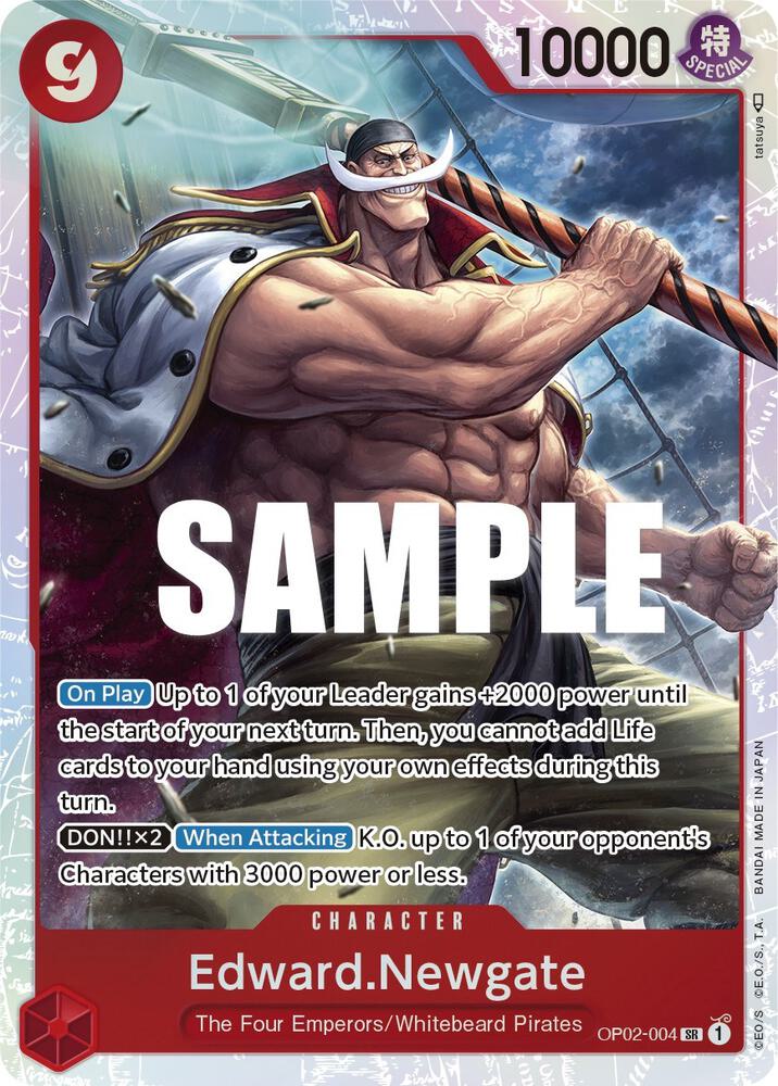 Edward Newgate OP02-004 SR