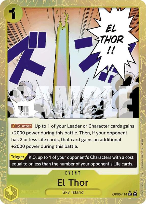 El Thor (OP05-114) (Textured Foil) PRB01