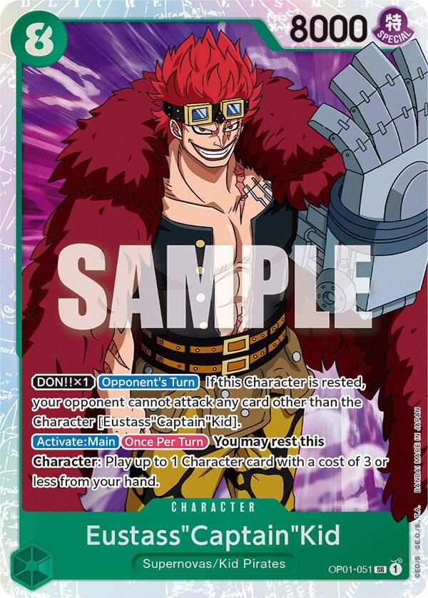 Eustass "Captain" Kid OP01-051 SR