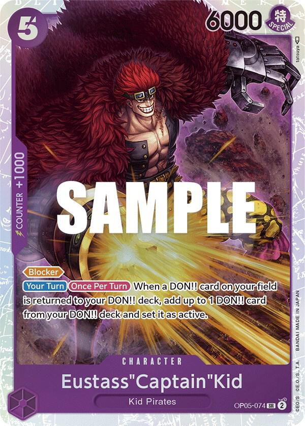 Eustass Captain Kid OP05-074 SR