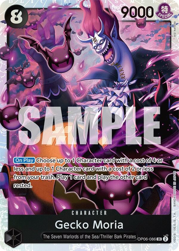 Gecko Moria (OP06-086) (Reprint) PRB01