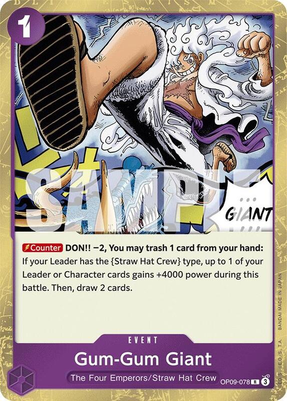 Gum-Gum Giant OP09-078 R