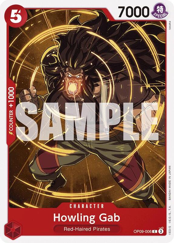 Howling Gab OP09-006 C