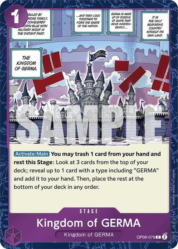 Kingdom of GERMA (OP06-079) (Jolly Roger Foil) PRB01