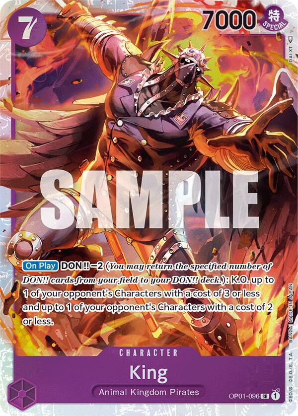 King OP01-096 SR