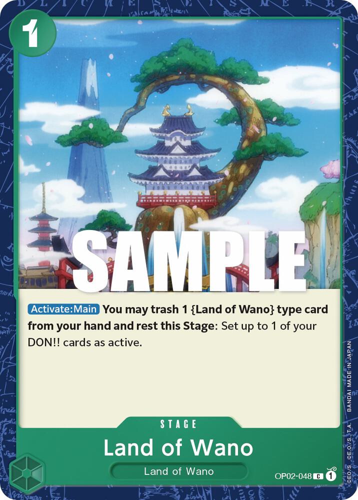 Land of Wano OP02-048 C