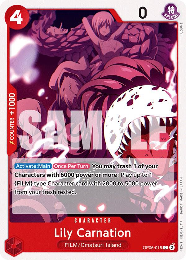 Lily Carnation OP06-015 C