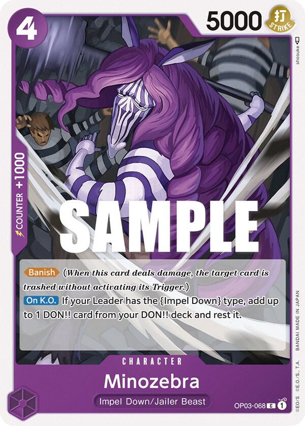 Minozebra OP03-068 C