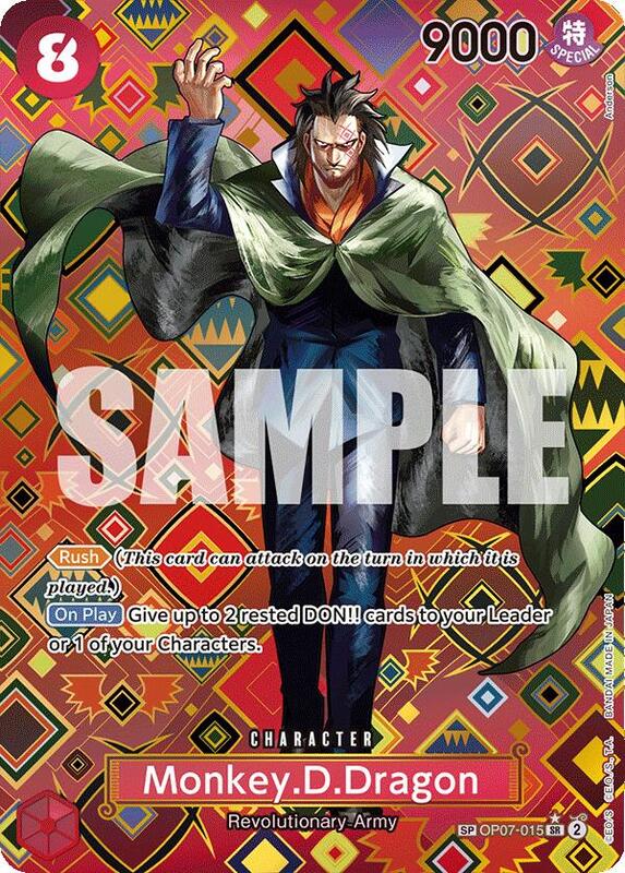 Monkey.D.Dragon OP09-OP07-015 SR (Alt. Art) (SP)