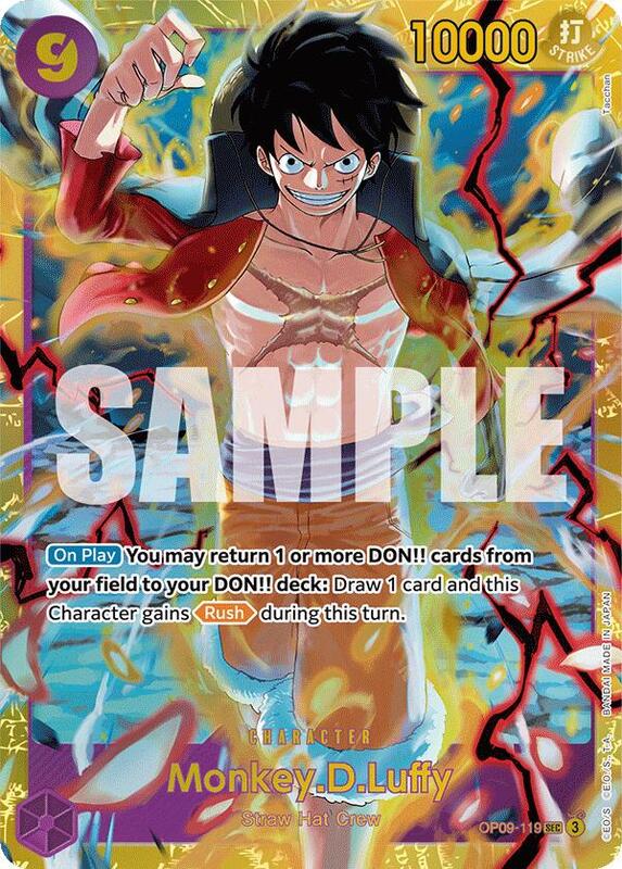 Monkey.D.Luffy OP09-119 SEC
