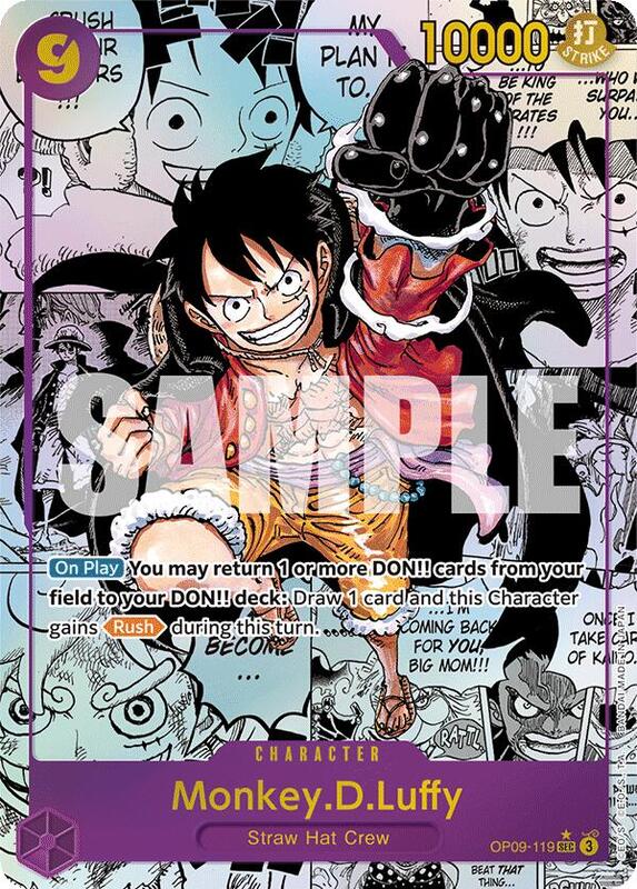 Monkey.D.Luffy OP09-119 SEC (Parallel Manga)