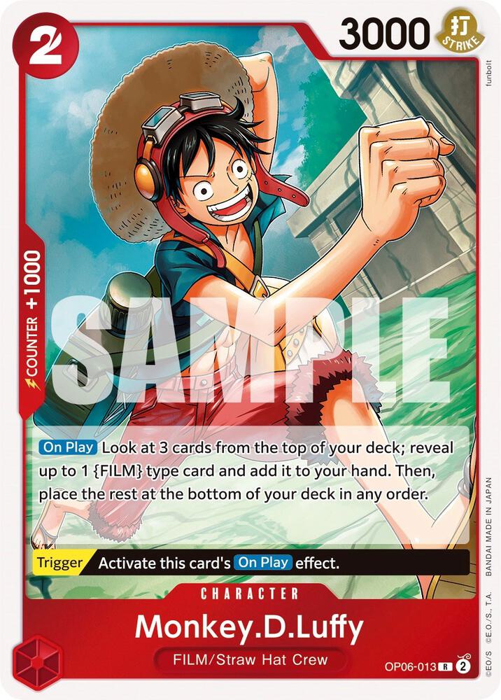 Monkey D. Luffy OP06-013 R
