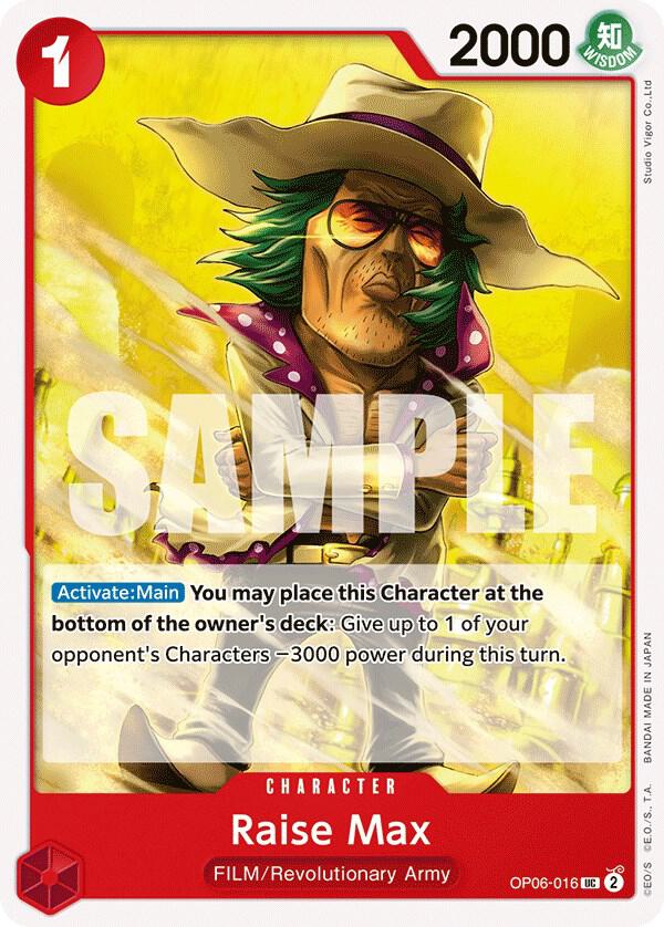 Raise Max OP06-016 UC