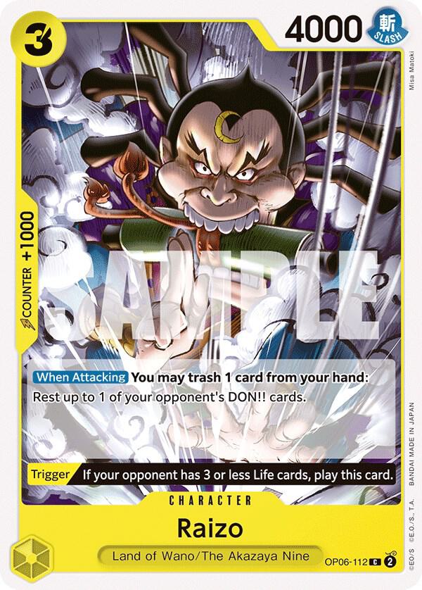Raizo OP06-112 C