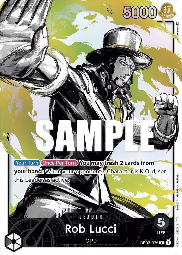 Rob Lucci OP03-076 L (Parallel)