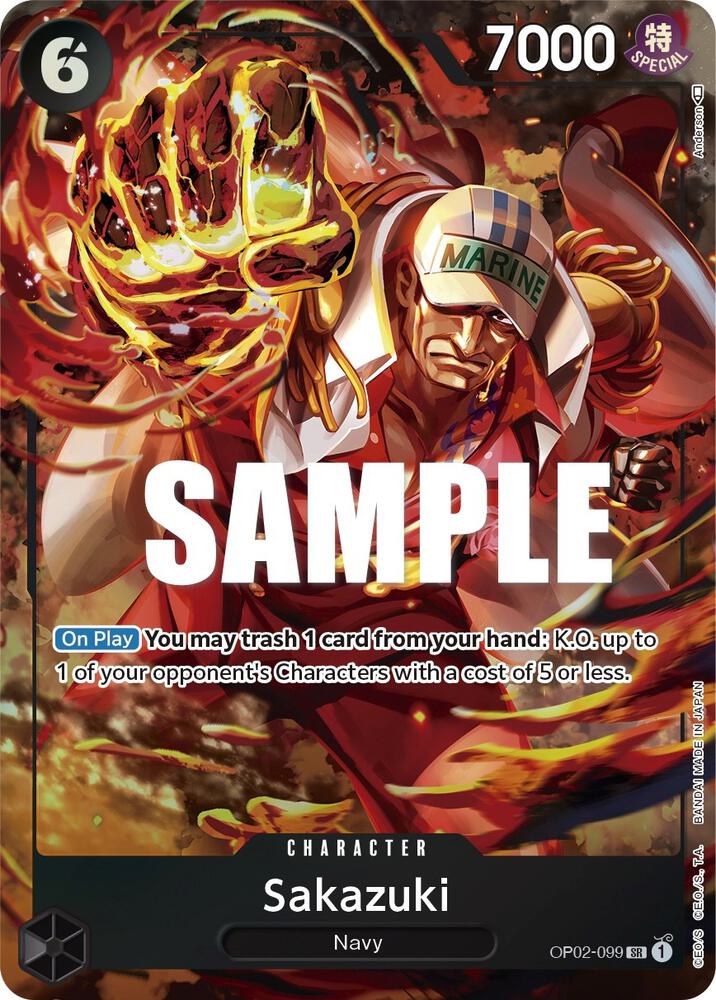 Sakazuki OP02-099 SR (Parallel)