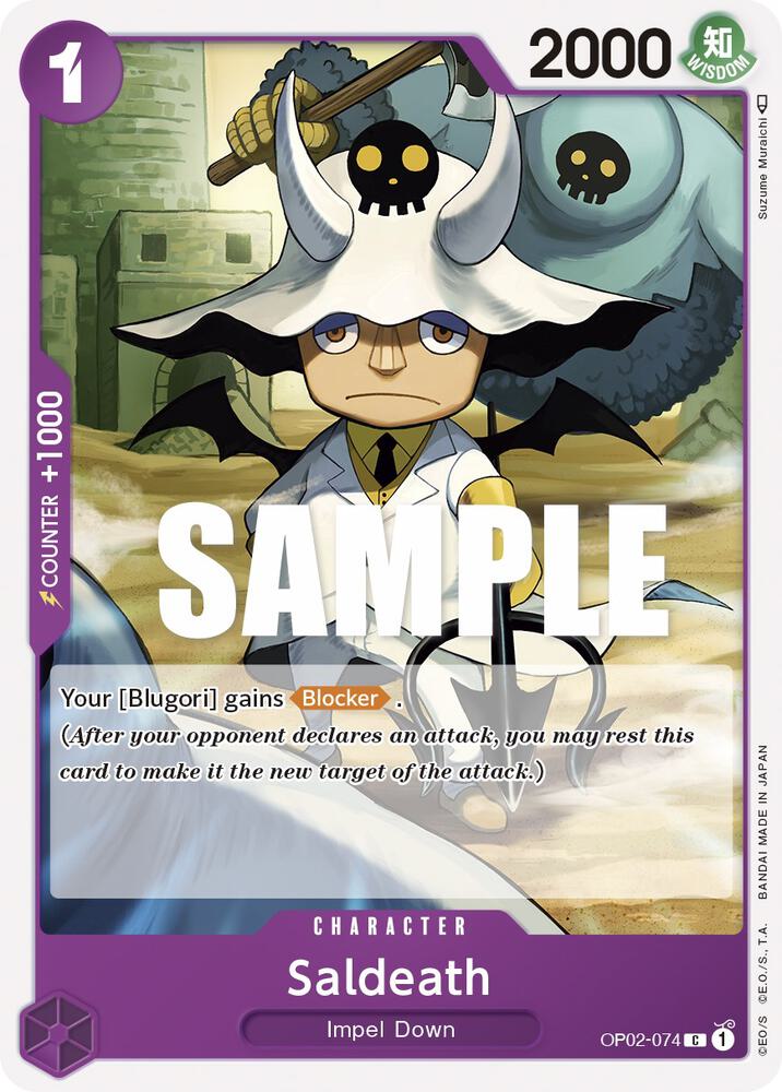 Saldeath OP02-074 C